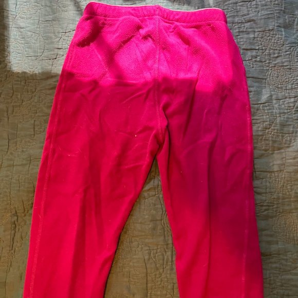 Pink fleece pants - Picture 6 of 8